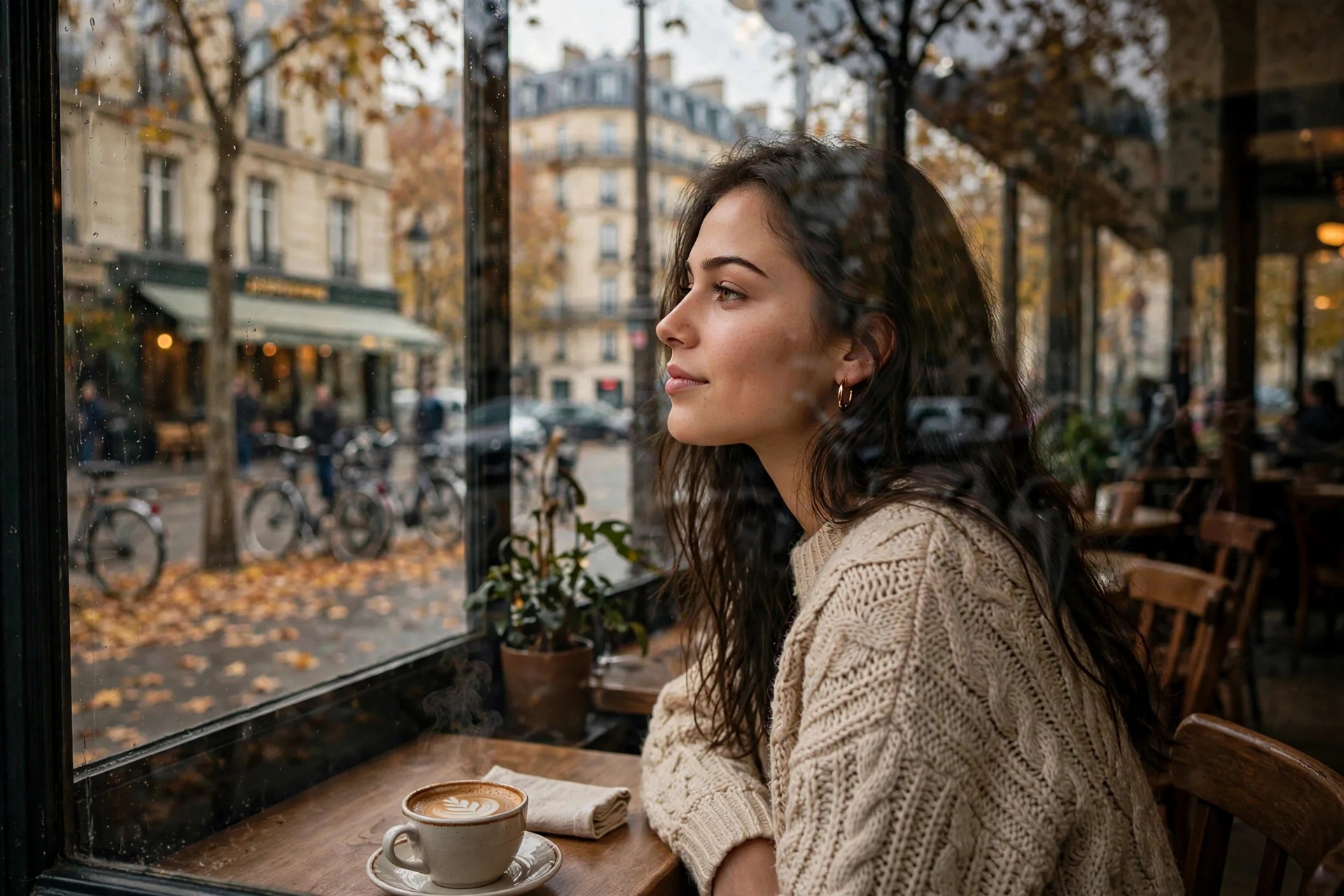 Solÿn au café